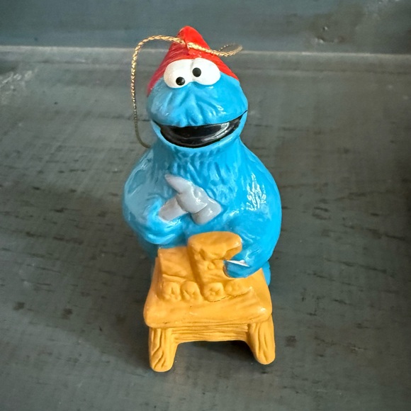 Vintage Sesame Street Ceramic Ornaments, Set of 8 - Picture 13 of 14